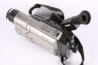 Vintage 90er JVC GR-AXM700 VHS-C Palmcorder Kamera-Paket voll funktionstüchtig