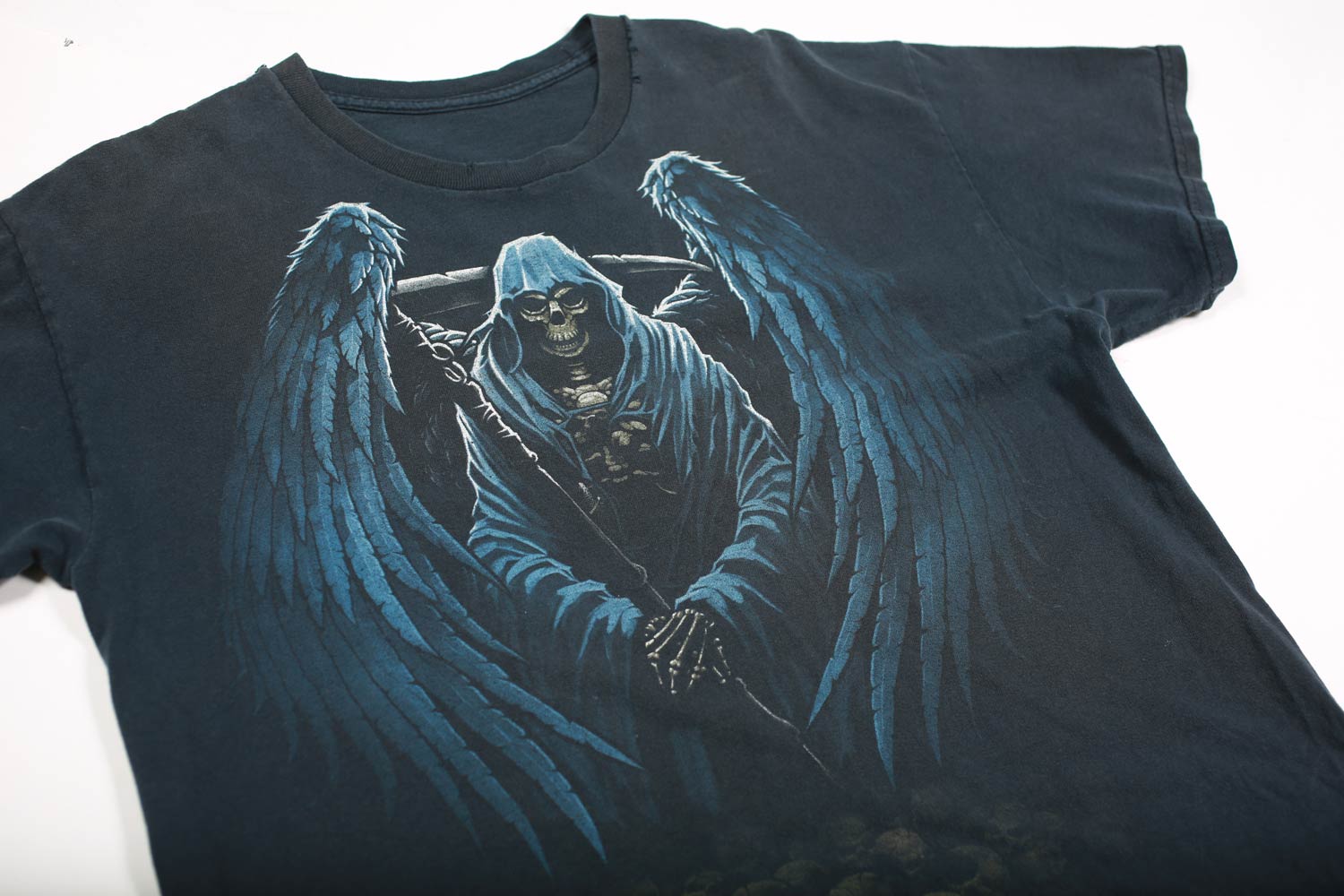 Vintage Reaper Y2K Tee Black L
