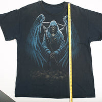Vintage Reaper Y2K Tee Black L