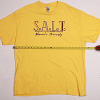 Vintage S.A.L.T. Women's Ministry Tee Yellow XL