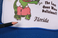 Vintage Florida Send More Tourists Mesh Trucker Snapback Hat