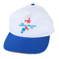 Vintage Sherwin Williams Co Snapback Hat White/Navy