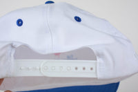Vintage Sherwin Williams Co Snapback Hat White/Navy