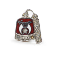 Vintage Shriner's Fez Enamel Pin
