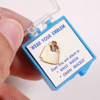 Pendentif vintage en émail de fez de Shriners