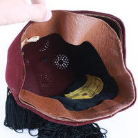 Vintage Shriners Fez Tasseled Hat