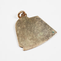 Vintage Shriner's Fez Enamel Pendant