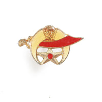 Vintage Shriner's Sword Enamel Pin