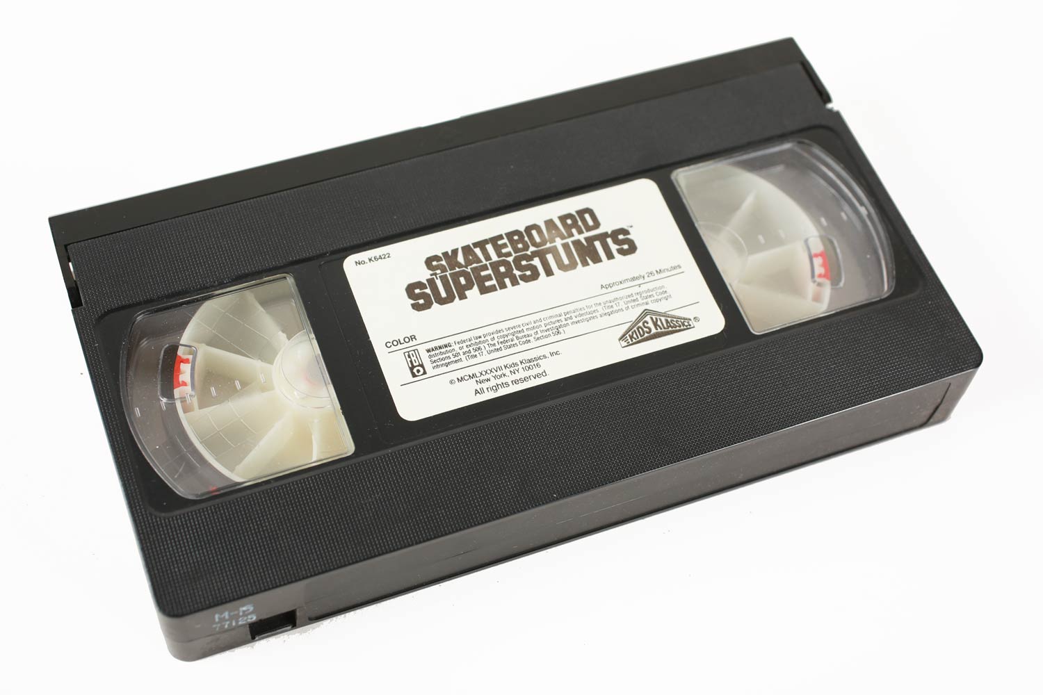 Vintage Skateboard Superstunts VHS Tape 1987