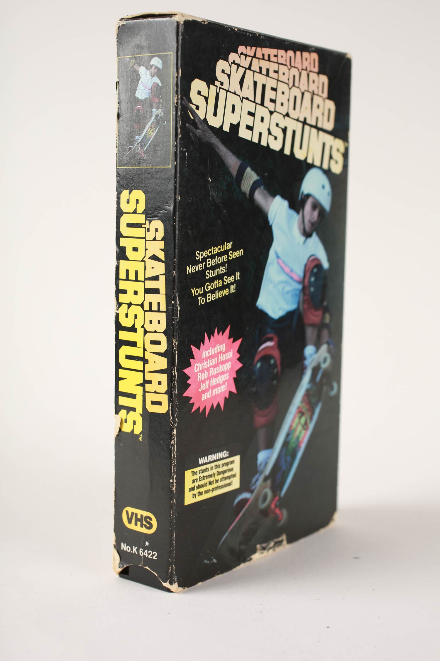 Vintage Skateboard Superstunts VHS Tape 1987