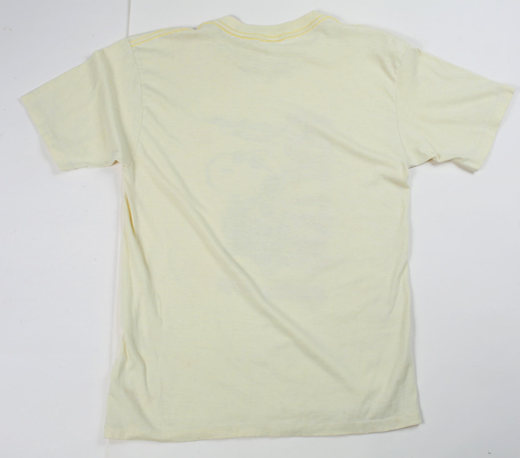 Vintage Snoopy 1980s Air Force Base Tee Yellow M