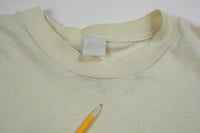 Vintage Snoopy 1980s Air Force Base Tee Yellow M
