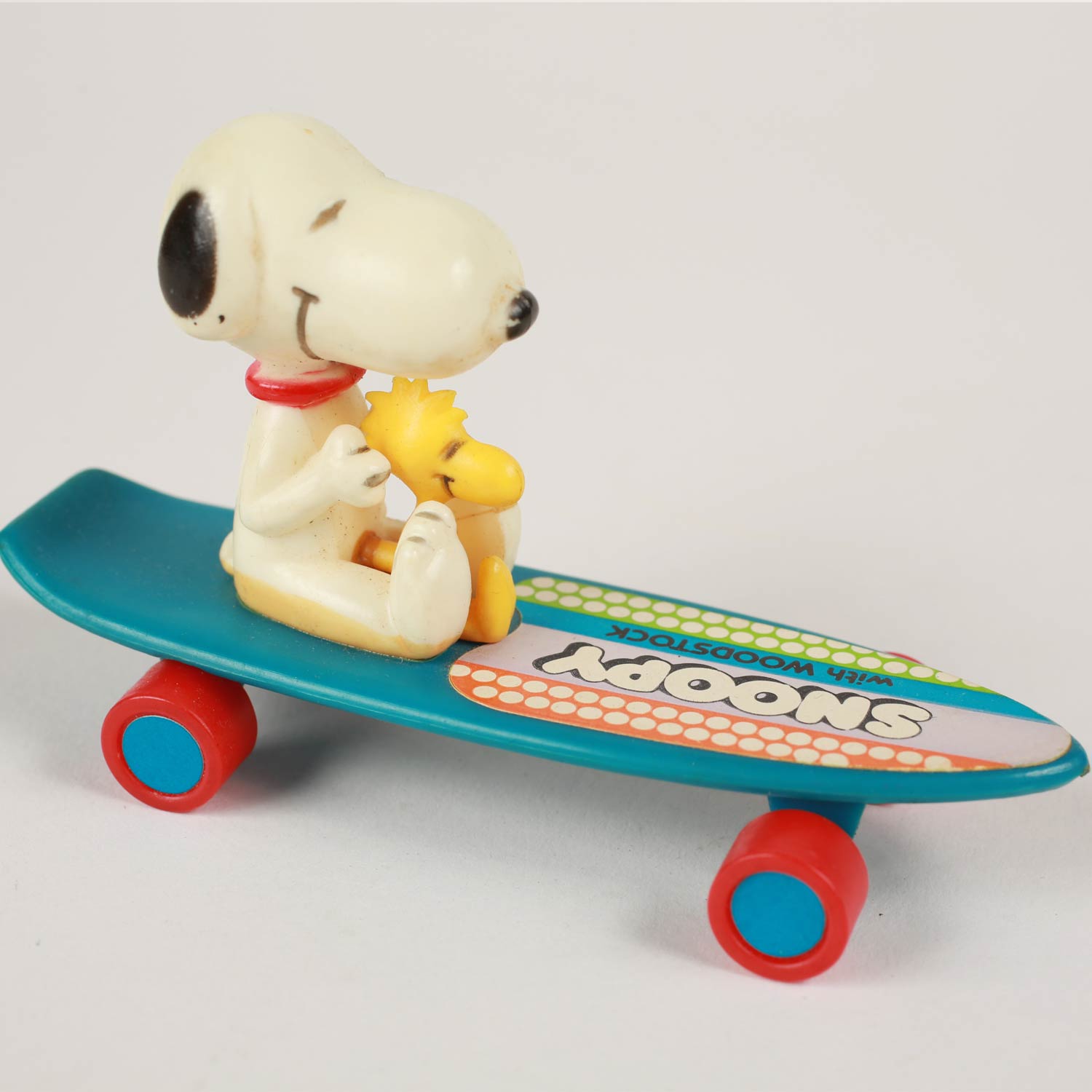 Vintage Snoopy Skateboarding Toy 1958