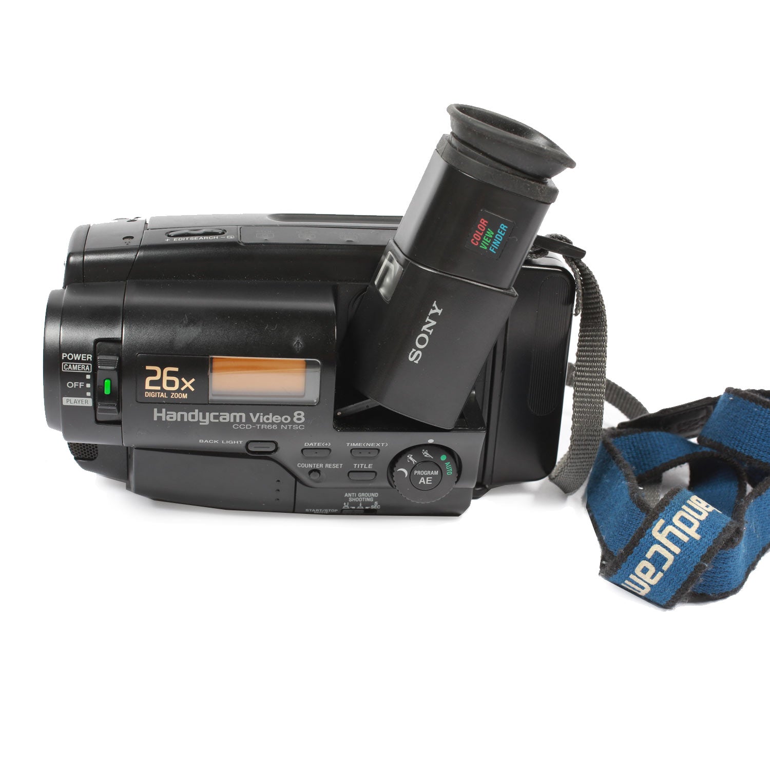SONY Handycam CCD-TRV86本体 Vintage Sony Handycam CCD-TR66 8mm Video Camera Bundle – THEORIES