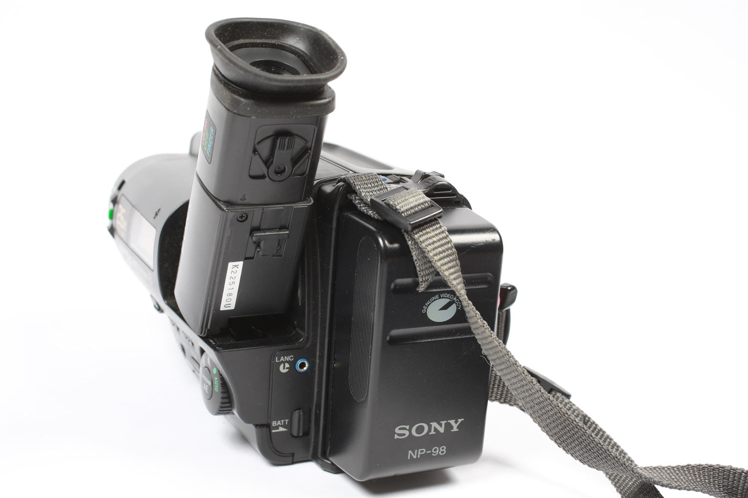 Vintage Sony Handycam CCD-TR66 8mm Video Camera Bundle