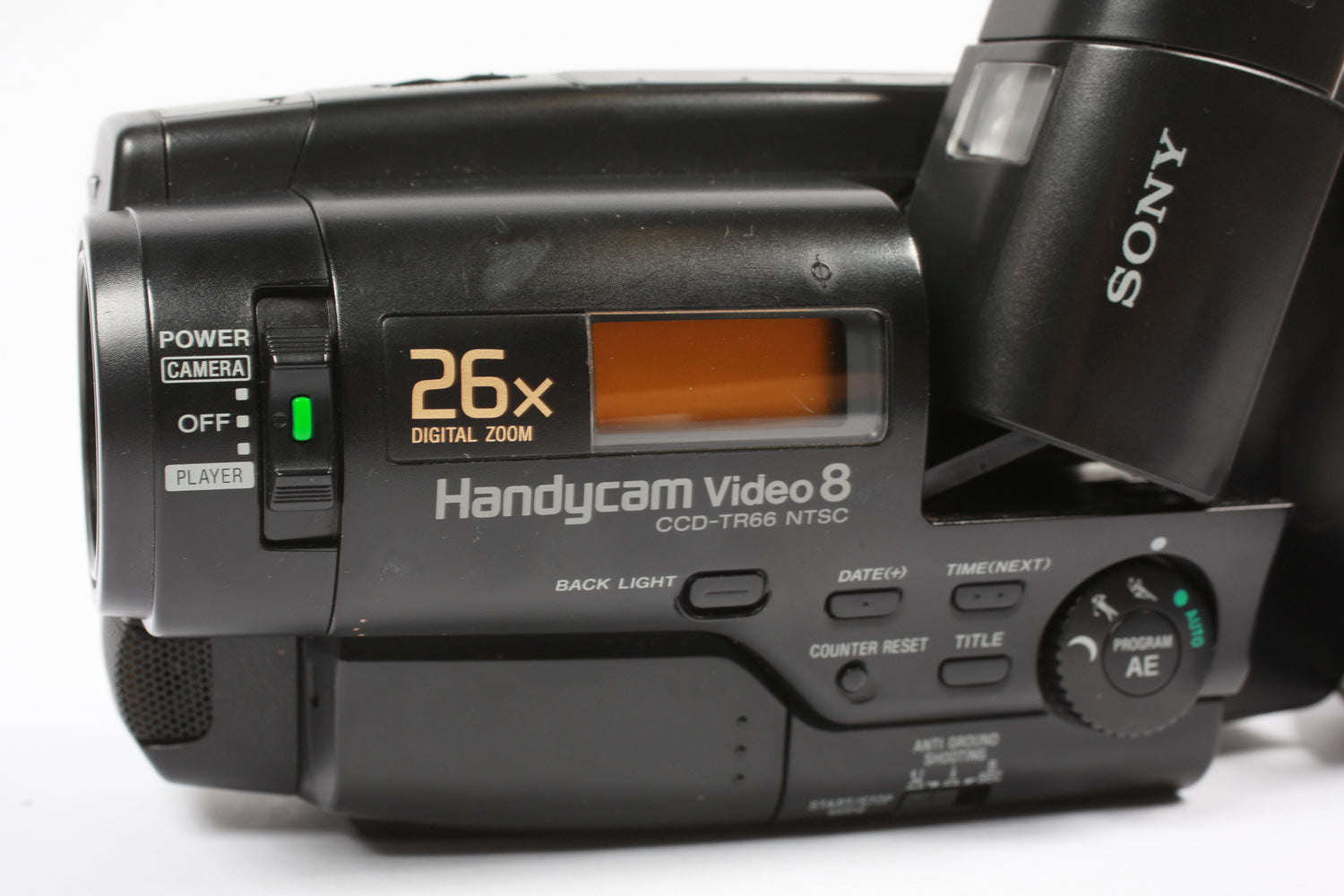 Vintage Sony Handycam CCD-TR66 8mm Video Camera Bundle – THEORIES