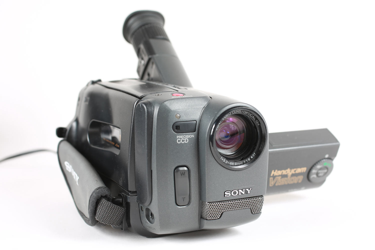 Vintage Sony Handycam Vision CCD-TRV212 8mm Video Camera front