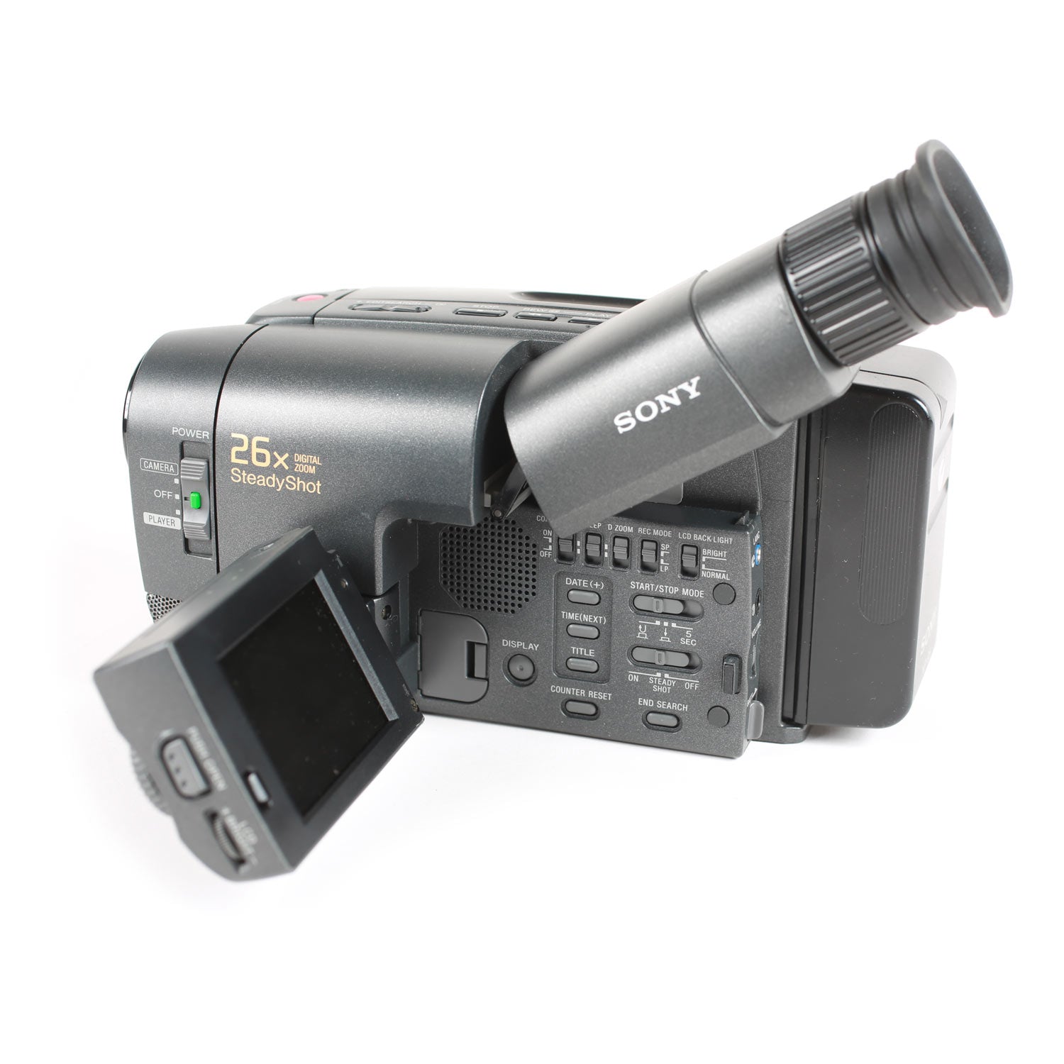 SONY Video8 ビデオカメラ　CCD-TR212 ① Vintage Sony Handycam Vision CCD-TRV212 8mm Video Camera Bundle