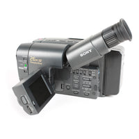 Vintage Sony Handycam Vision CCD-TRV212 8mm Video Camera side view