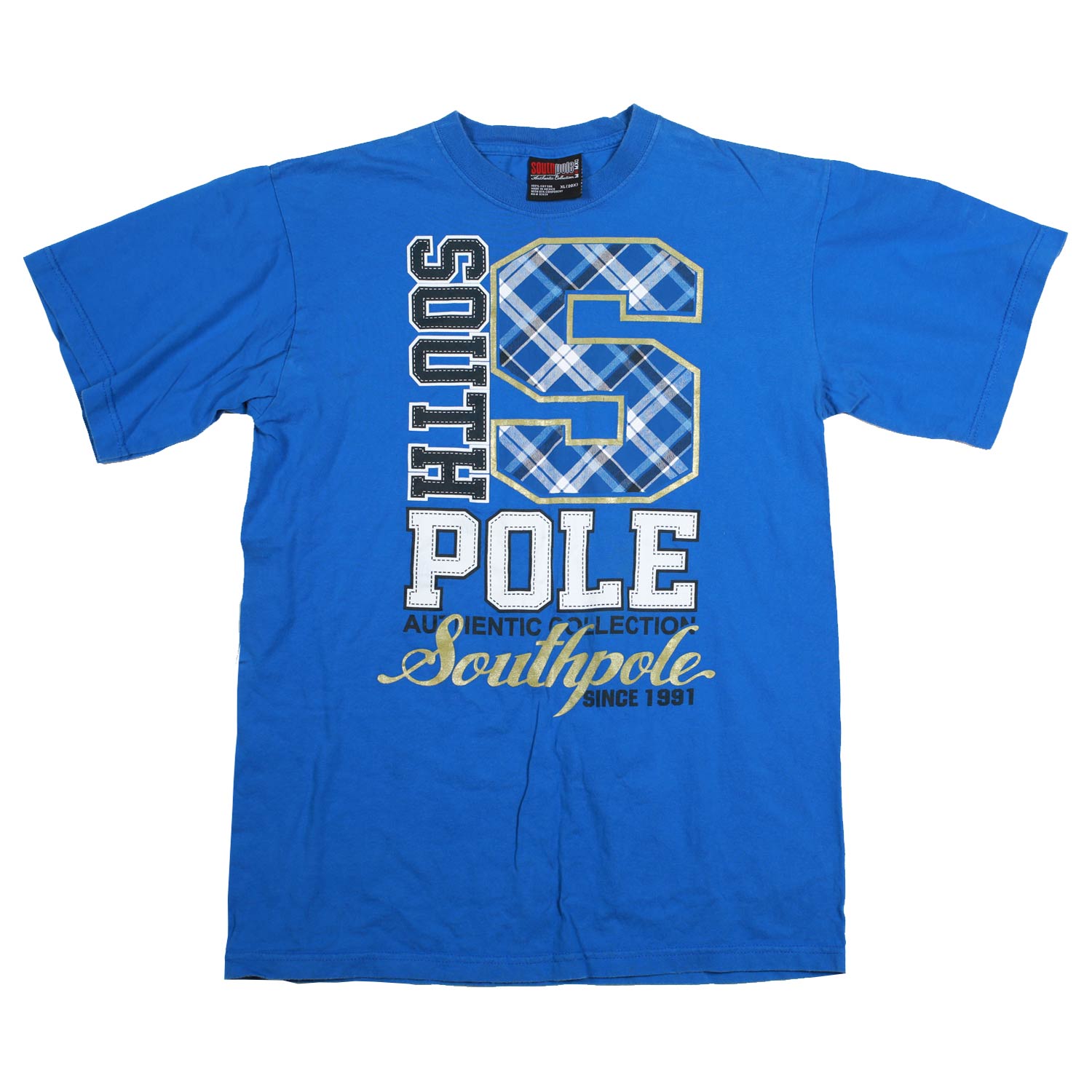 Vintage South Pole Tee Royal Blue XL – THEORIES OF ATLANTIS