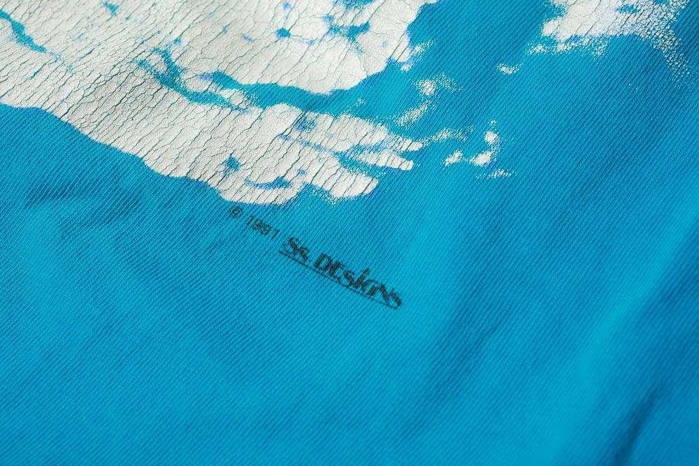 Vintage Space Shuttle Orbit Tee 1991 Blue XL