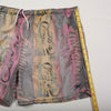 Vintage Speedo Board Shorts Fish Skeleton Pattern Swim Trunks  L