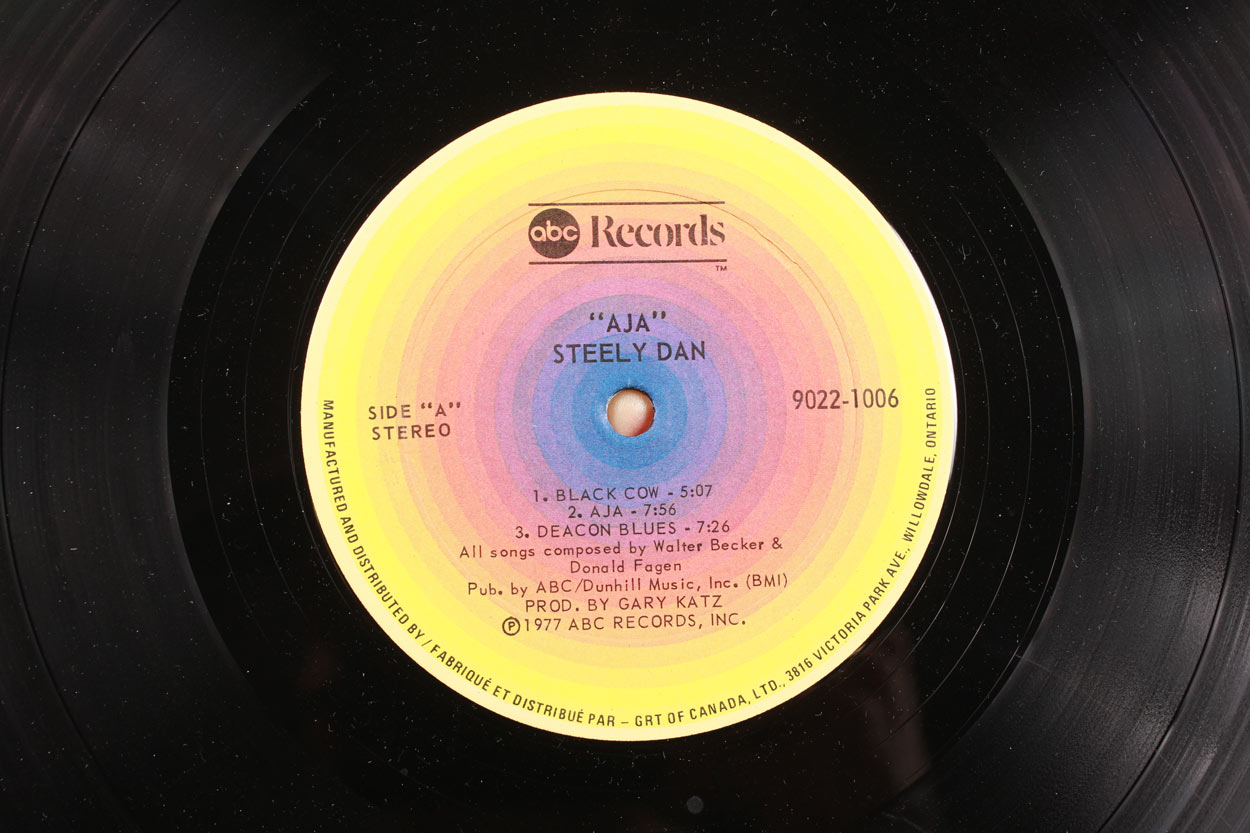 Vintage Steely Dan "Aja" Vinyl LP 1977