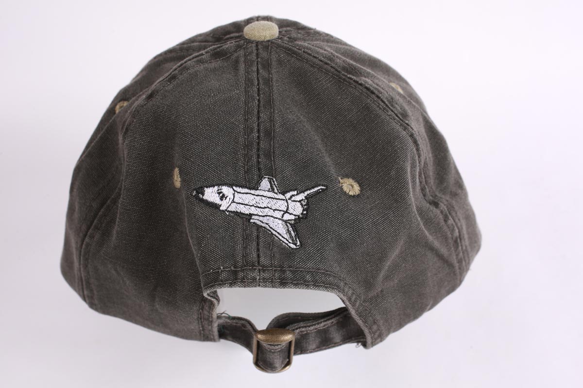 Vintage Stennis Space Center Strapback Hat Black