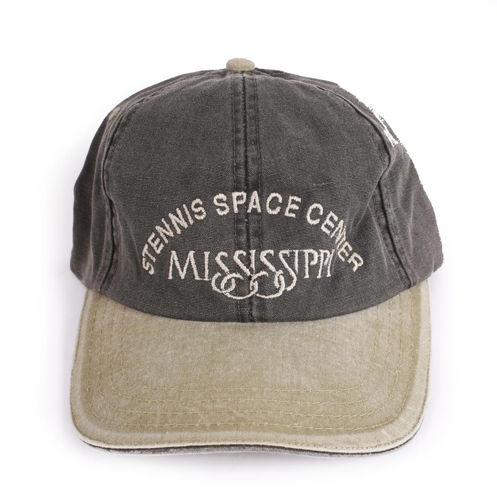 Vintage Stennis Space Center Strapback Hat Black
