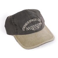 Vintage Stennis Space Center Strapback Hat Black