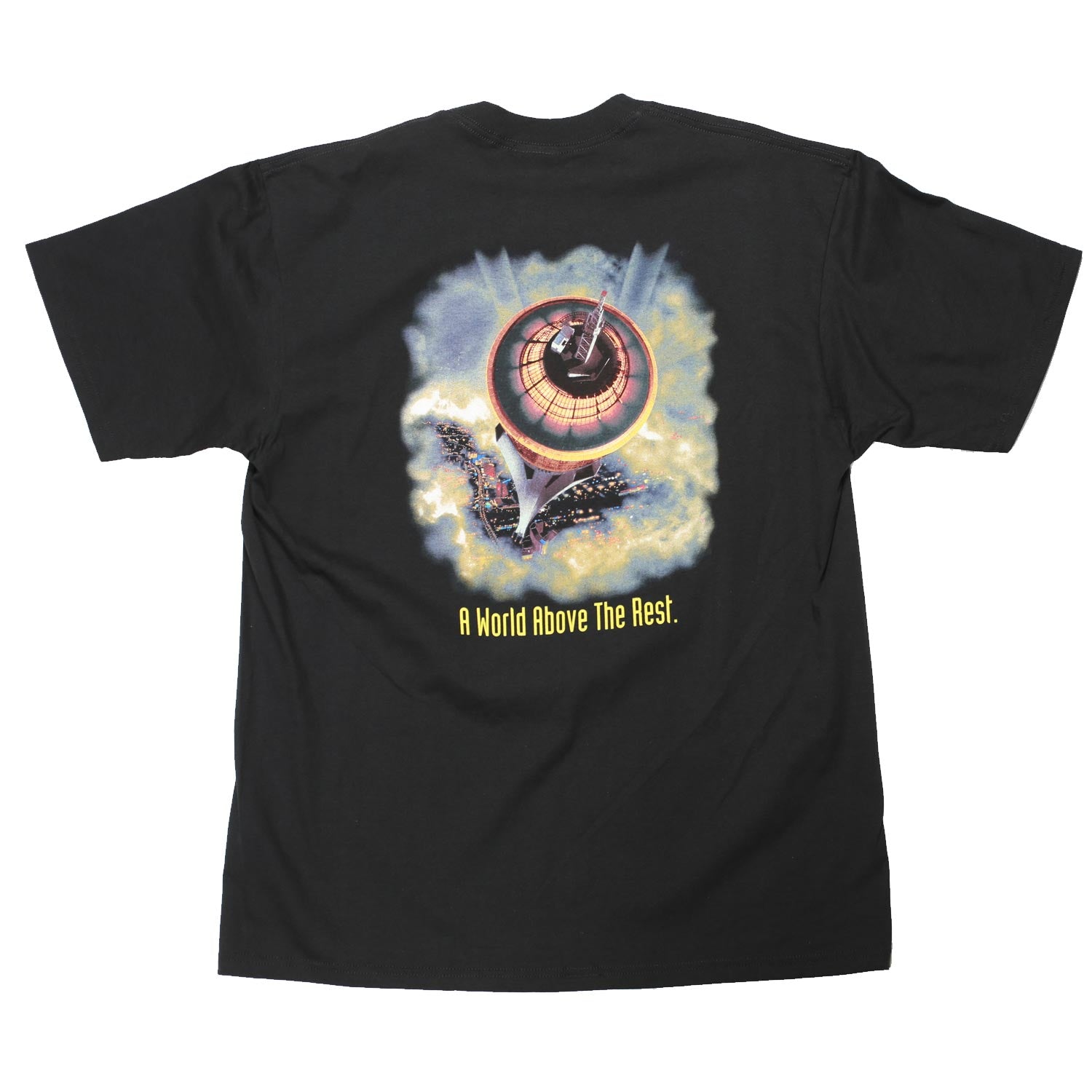 Vintage Stratosphere Tower Las Vegas T Shirt Black XL