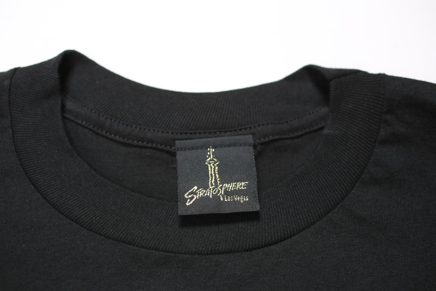 Vintage Stratosphere Tower Las Vegas T Shirt Black XL