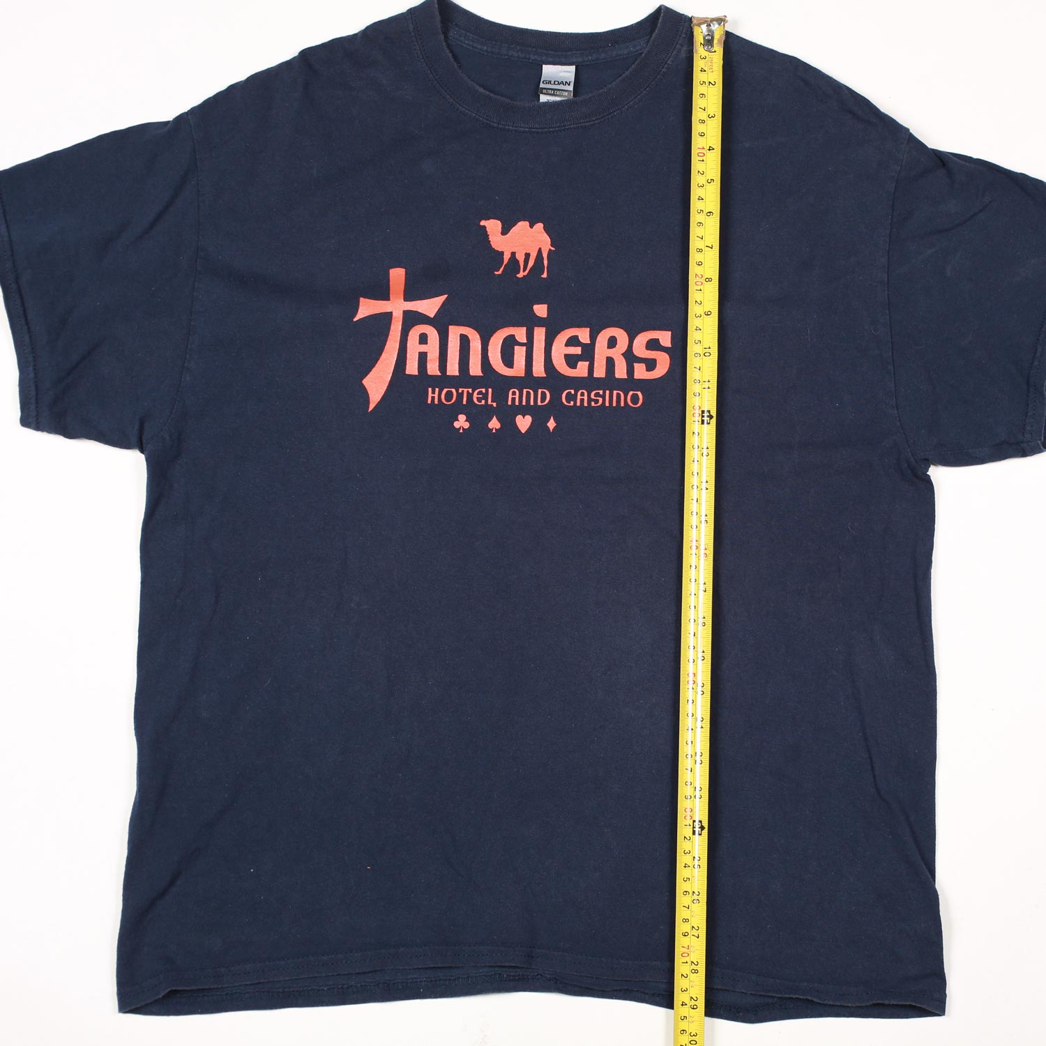 Vintage Tangiers Hotel Casino Tee Navy XL
