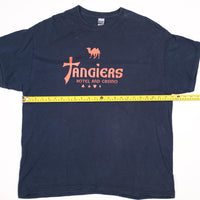 Vintage Tangiers Hotel Casino Tee Navy XL
