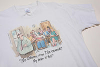 Vintage The Far Side Classroom Tee White XL