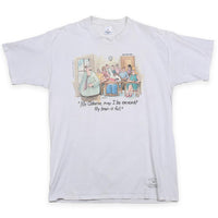 Vintage The Far Side Classroom Tee White XL
