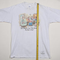 Vintage The Far Side Classroom Tee White XL