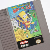 Vintage Bart vs The World NES Nintendo Game