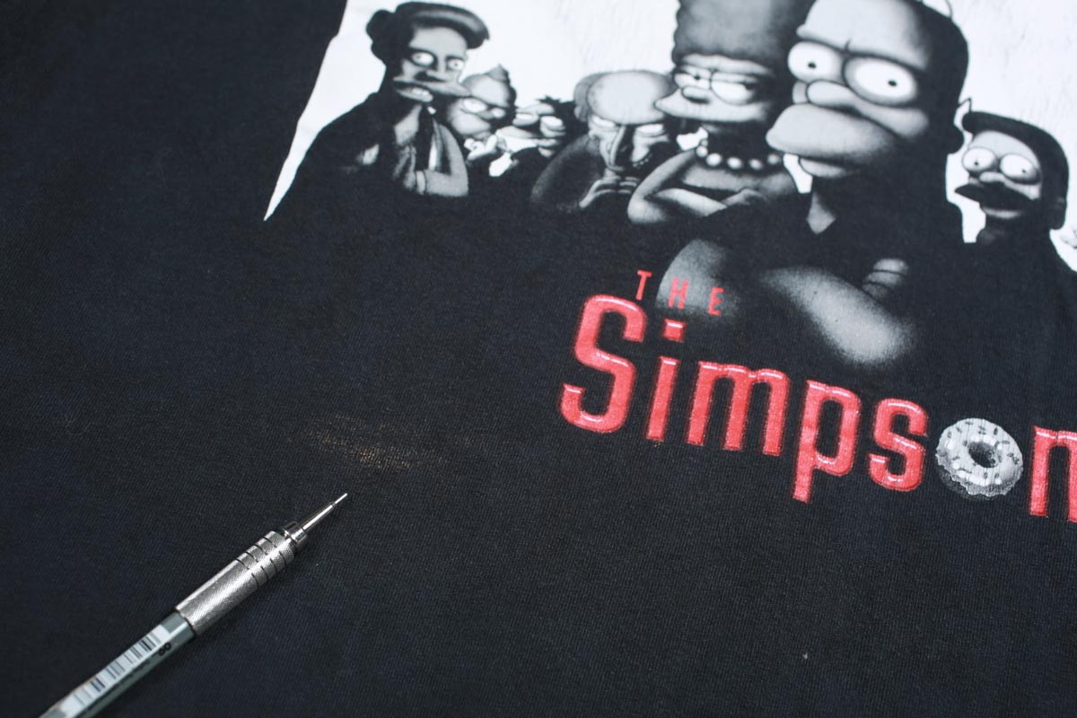 Vintage The Simpsons Sopranos Tee Black XL – THEORIES OF ATLANTIS