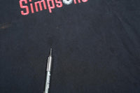 Vintage The Simpsons Sopranos Tee Black XL