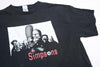 Vintage The Simpsons Sopranos Tee Black XL