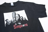 Vintage The Simpsons Sopranos Tee Black XL