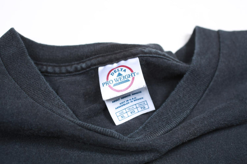 Vintage The Simpsons Sopranos Tee Black XL