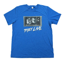 Vintage They Live Tee Royal Heather L