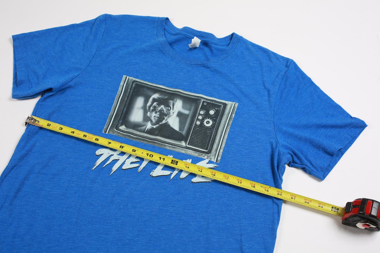 Vintage They Live Tee Royal Heather L