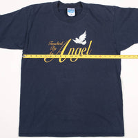 Vintage Touched By An Angel TV Promo Tee Navy L 1996