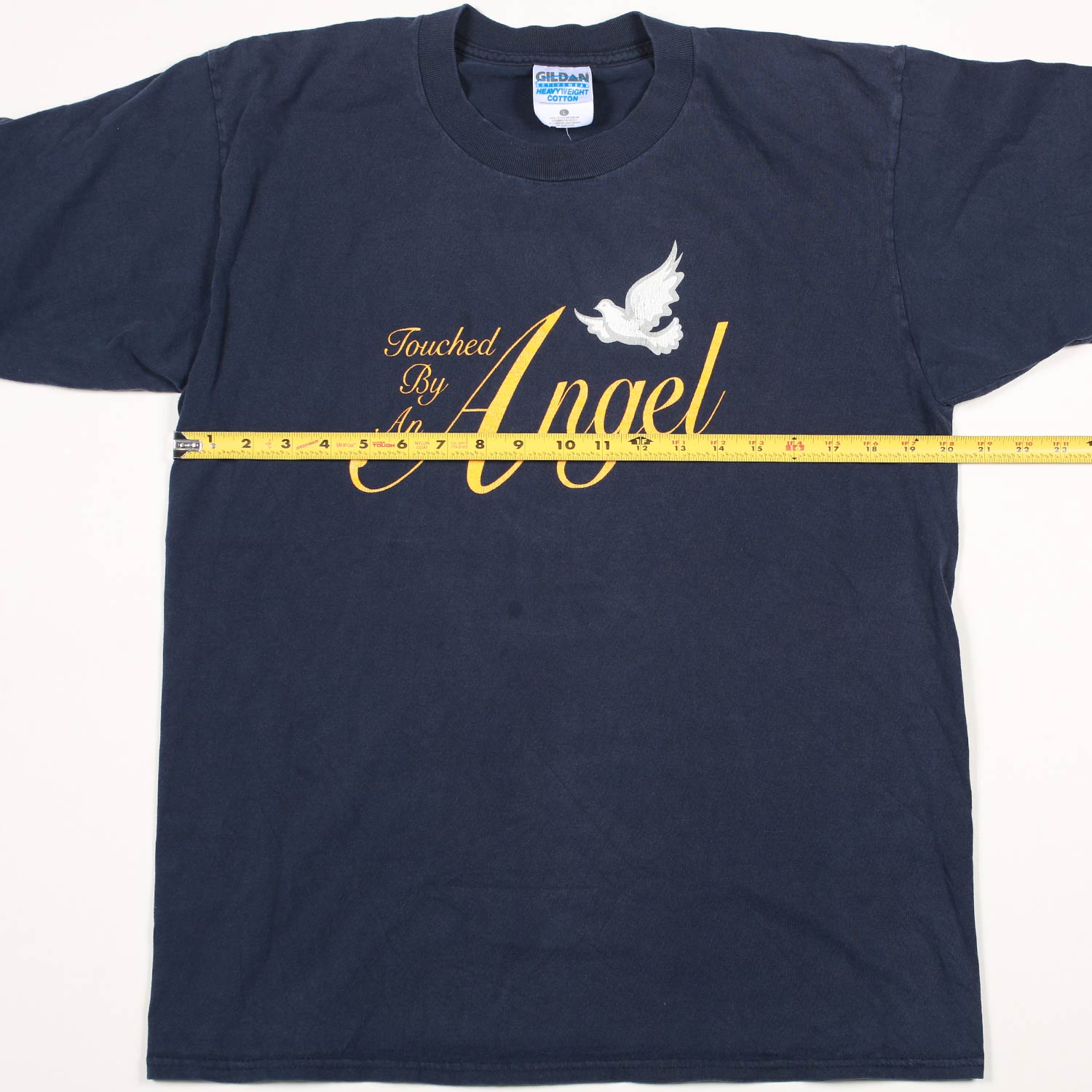 Vintage Touched By An Angel TV Promo Tee Navy L 1996