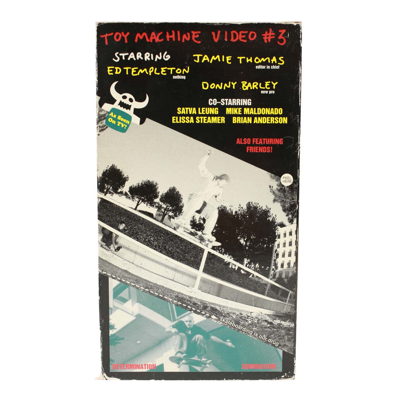 Vintage Toy Machine Welcome to Hell VHS Tape 1996
