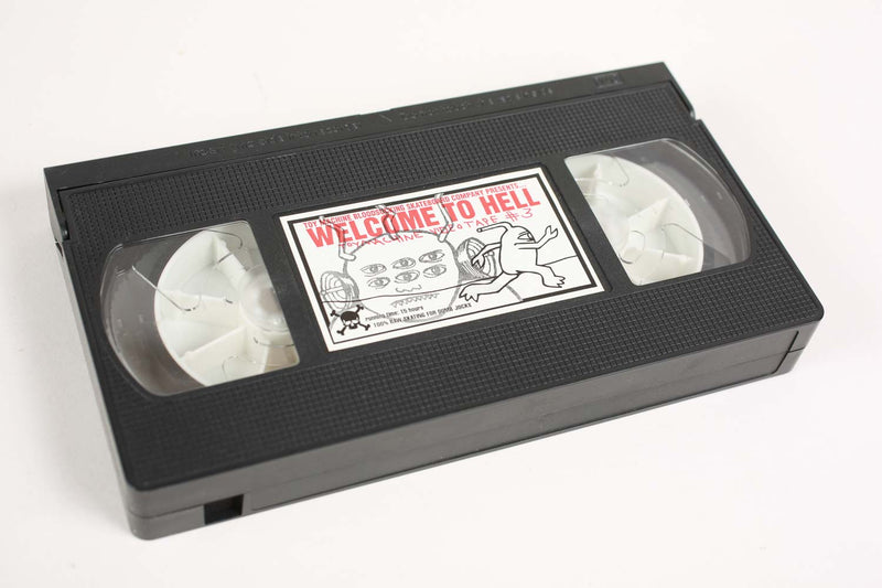 Vintage Toy Machine Welcome to Hell VHS Tape 1996