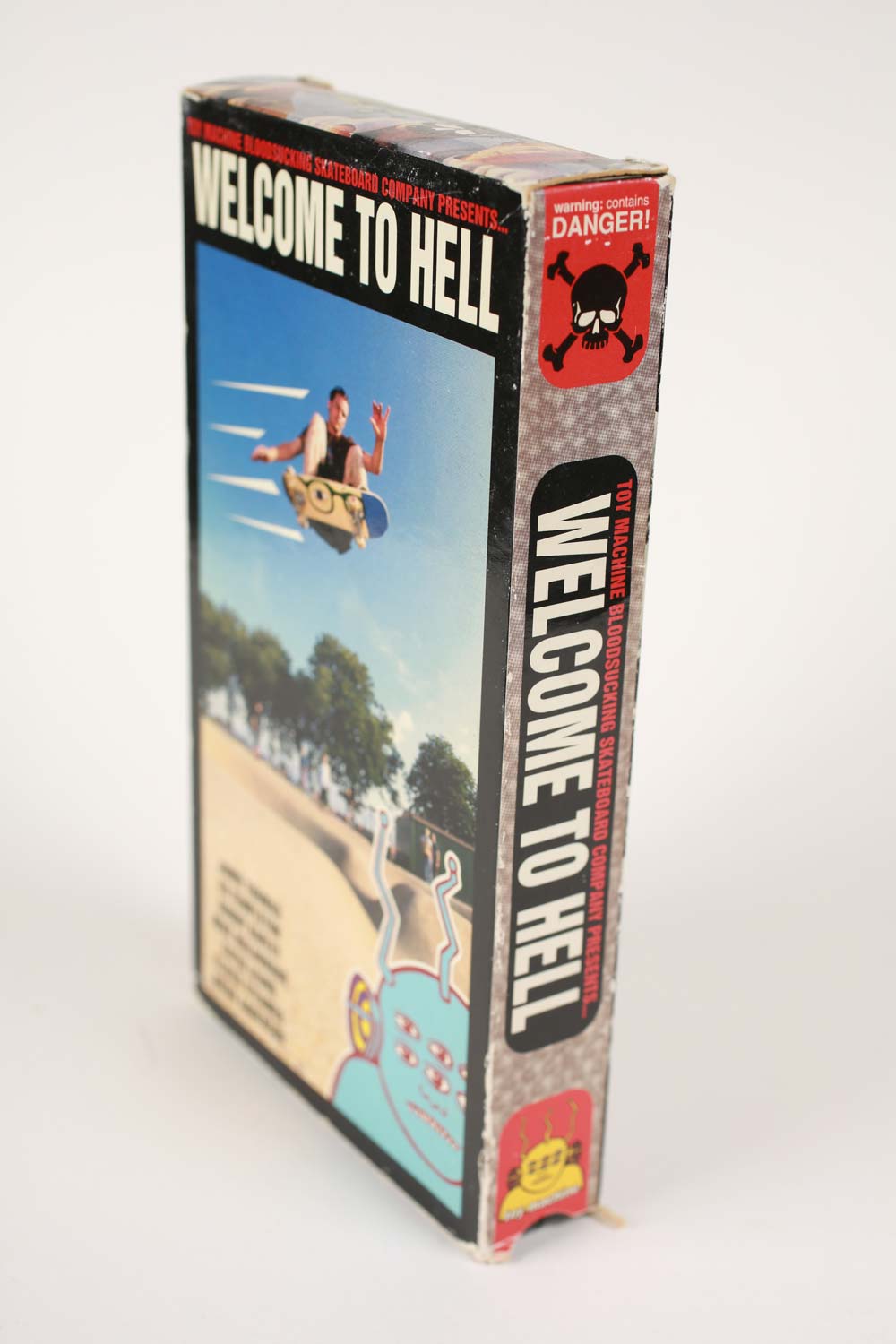Vintage Toy Machine Welcome to Hell VHS Tape 1996
